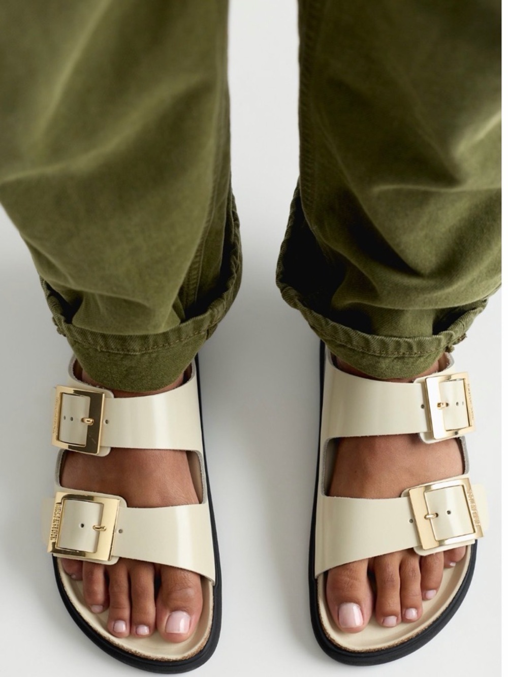 Birkenstock Arizona Big Buckle 🔥 Leather Upper Size 40